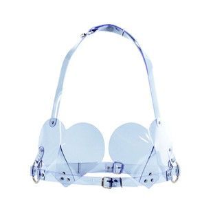Ліф серце Feral Feelings Hearts Bra Trasparent SO9309 фото