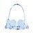 Ліф серце Feral Feelings Hearts Bra Trasparent SO9309 фото