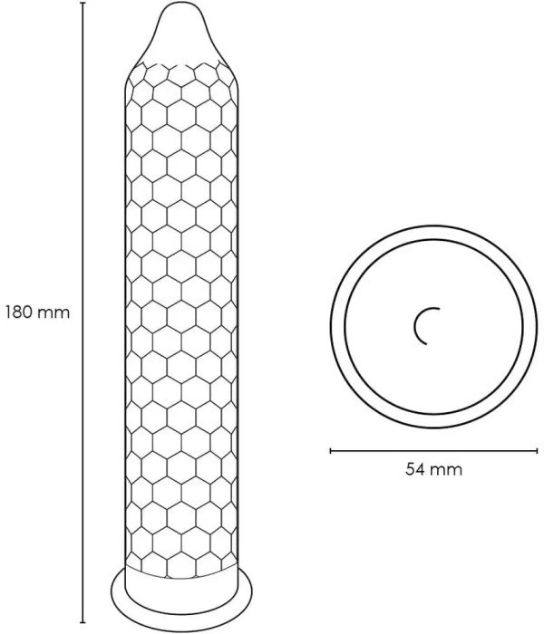 LELO HEX Condo Original (12 шт.) 580020 фото