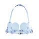 Ліф серце Feral Feelings Hearts Bra Trasparent SO9309 фото 1