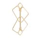 Затискачі для сосків LOCKINK Nipple Clamps Golden SX0850 фото 6