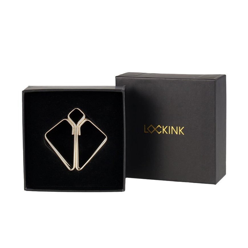 Затискачі для сосків LOCKINK Nipple Clamps Golden SX0850 фото