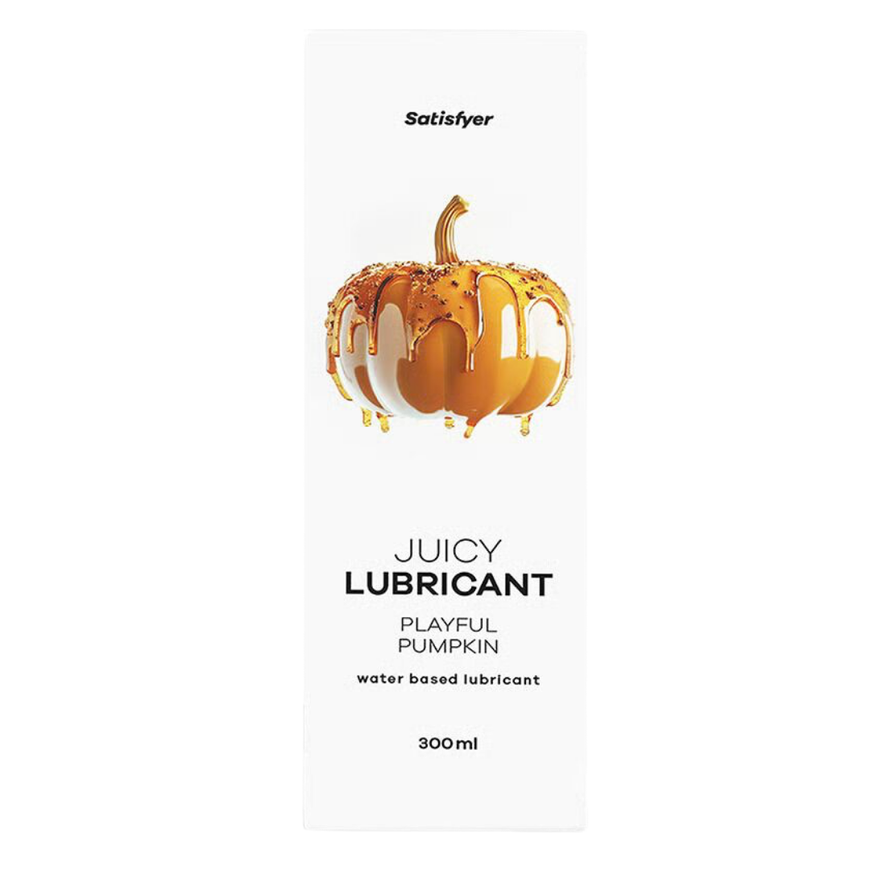 Лубрикант на водній основі Satisfyer Juicy Lubricant Playful Pumpkin water based 300 мл SX2724 фото