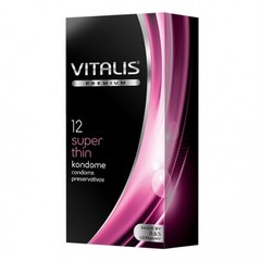Ультратонкі презервативи Vitalis (12 шт.) 40318 фото