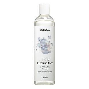 Лубрикант на водній основі Satisfyer Juicy Lubricant Sparkling Water water based 300 мл SX2729 фото