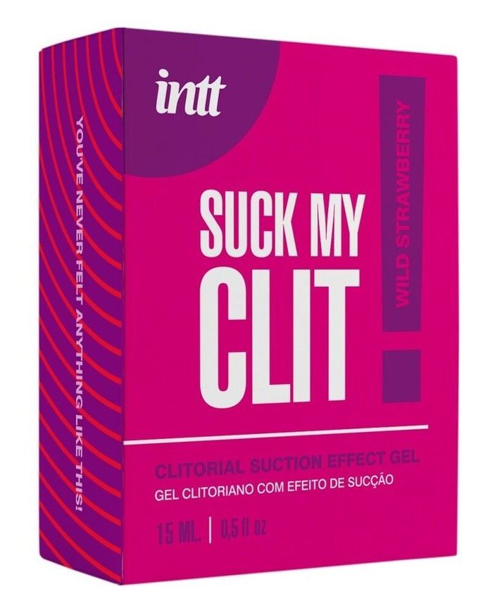 Гель для клітора Intt Suck My Clit Wild Strawberry 15 мл з ефектом посмоктування SX4002 фото