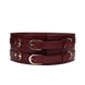 Шкіряний пояс Liebe Seele Wine Red Waist Cuff Size S SO9460 фото 1