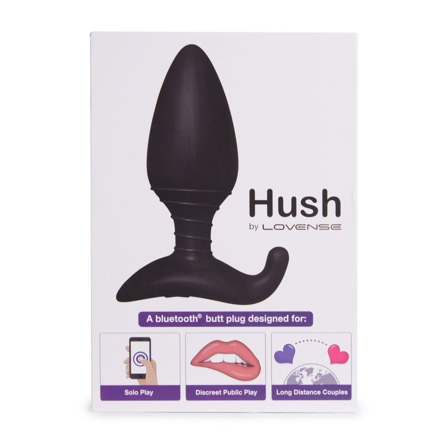 Анальна смарт-вібропробка Lovense Hush розмір L SO4085 фото