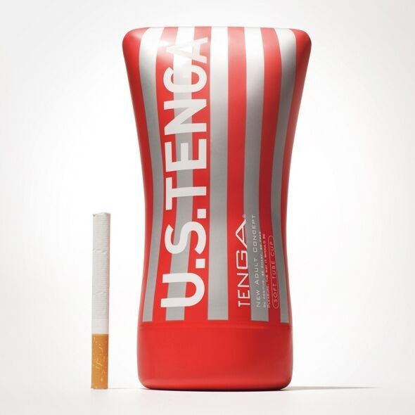 Збільшений мастурбатор TENGA US Soft Tube Cup з м'яким корпусом та вакуумною стимуляцією SO7040 фото