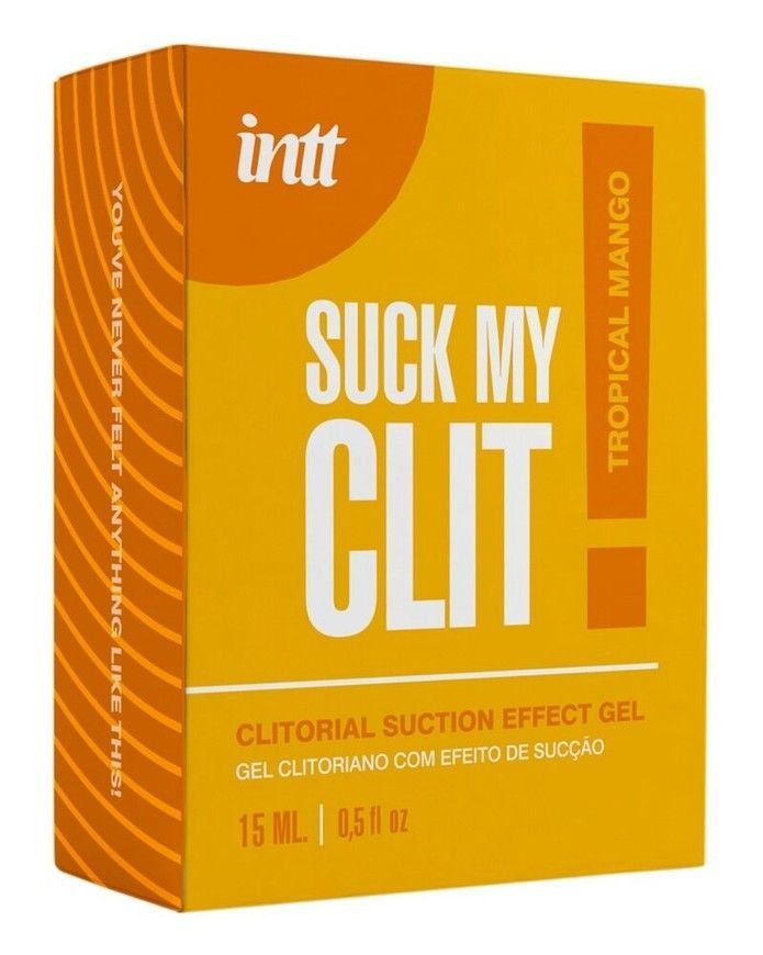 Гель для клітора Intt Suck My Clit Wild Tropical Mango 15 мл з ефектом посмоктування SX4003 фото
