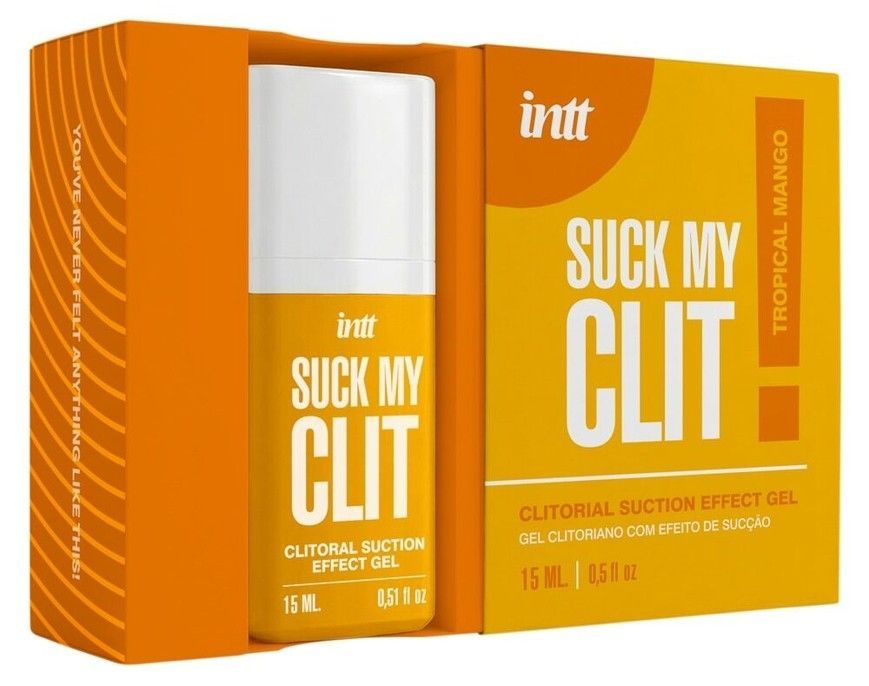 Гель для клітора Intt Suck My Clit Wild Tropical Mango 15 мл з ефектом посмоктування SX4003 фото