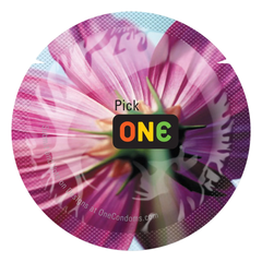 Кольорові презервативи ONE Color Sensations бузкові (1 шт.) ON140 фото