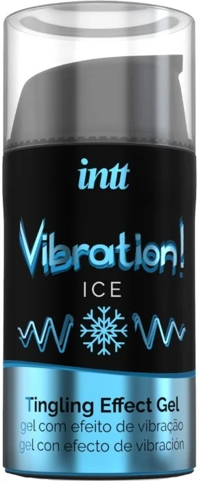 Рідкий вібратор Intt Vibration Ice з охолоджуючим ефектом SO2921 фото