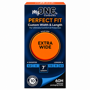 Презервативи MyONE Extra Wide 60H 10 шт SX1252 фото