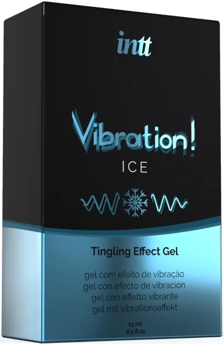 Рідкий вібратор Intt Vibration Ice з охолоджуючим ефектом SO2921 фото