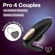 Вакуумний вібратор для пар Satisfyer Pro 4 Couples Battery Series SX3840 фото 7