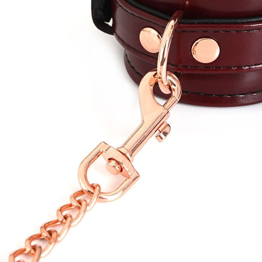 Наручники Liebe Seele Wine Red Wrist Cuffs SO9452 фото
