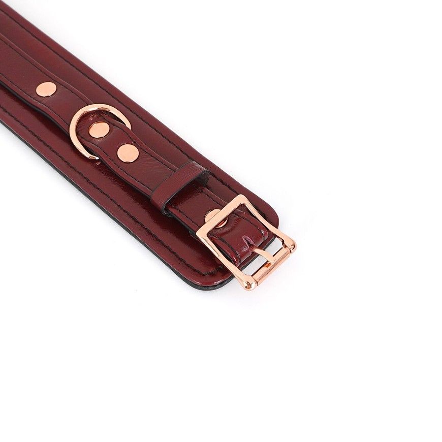 Наручники Liebe Seele Wine Red Wrist Cuffs SO9452 фото