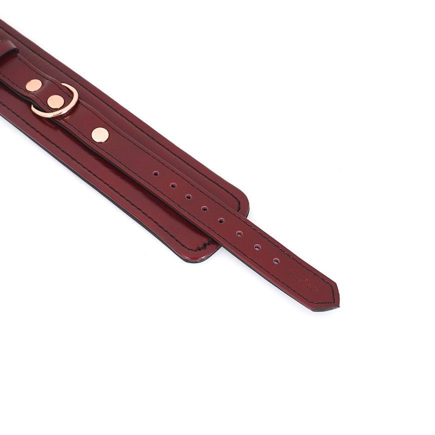 Наручники Liebe Seele Wine Red Wrist Cuffs SO9452 фото