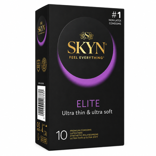 Безлатексні супертонкі презервативи SKYN Elite 10 шт SX2383 фото
