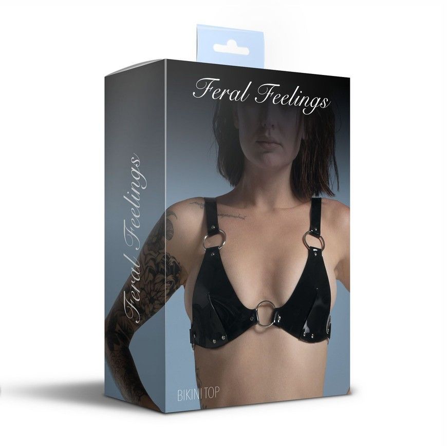 Ліф класичний Feral Feelings Bikini Top Black SO9316 фото