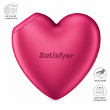 Вакуумний стимулятор з вібрацією Satisfyer Cutie Heart Battery Series SX3836 фото