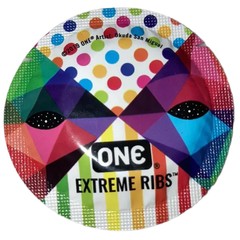 Ребристі презервативи ONE Extreme Ribs (1 шт.) ON2 фото