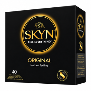 Безлатексні презервативи SKYN Original 40 шт S0040 фото