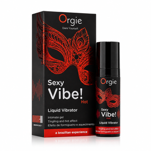 Рідкий вібратор зі зігріваючим ефектом Orgie Sexy Vibe! Hot рівень 8/10 21210 фото