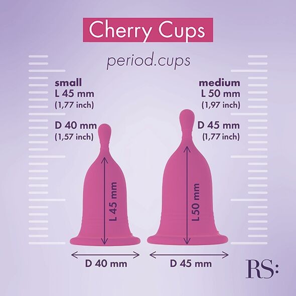 Менструальні чаші Rianne S Femcare Cherry Cup SO4577 фото