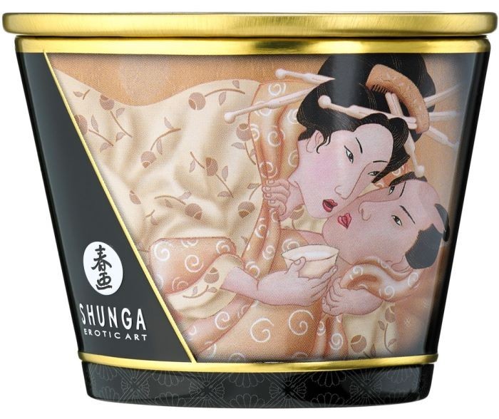 Масажна свічка Shunga Massage Candle з ароматом ванілі 170 мл SO2511 фото