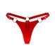 Трусики класичні Feral Feelings String Bikini Red Trasparent SO9331 фото 1