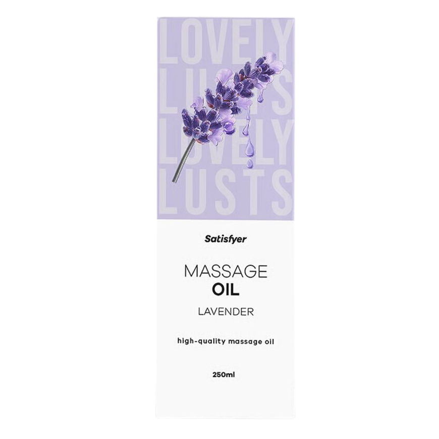 Масажна олія Satisfyer Massage Oil Lavender 250 мл SX2703 фото
