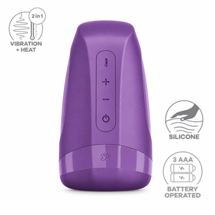 Мастурбатор Satisfyer Men Heat Vibration Battery Series SX3843 фото