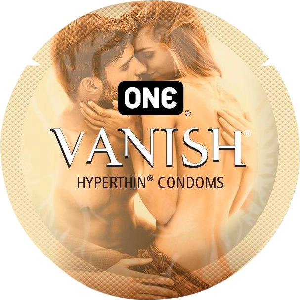 Ультратонкі презервативи ONE Vanish Hyperthin (1 шт.) ON3 фото