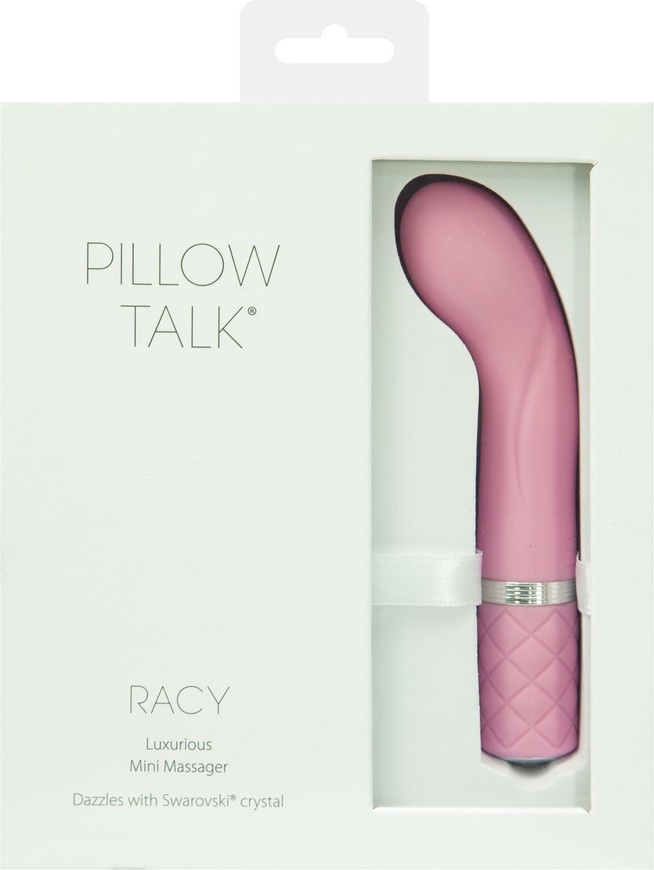 Вібратор для стимуляції зони G Pillow Talk Racy Pink SO2719 фото