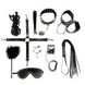 Набір BDSM з 9 елементів Art of Sex Spikes BDSM Set Leather з натуральної шкіри SO7140 фото 1