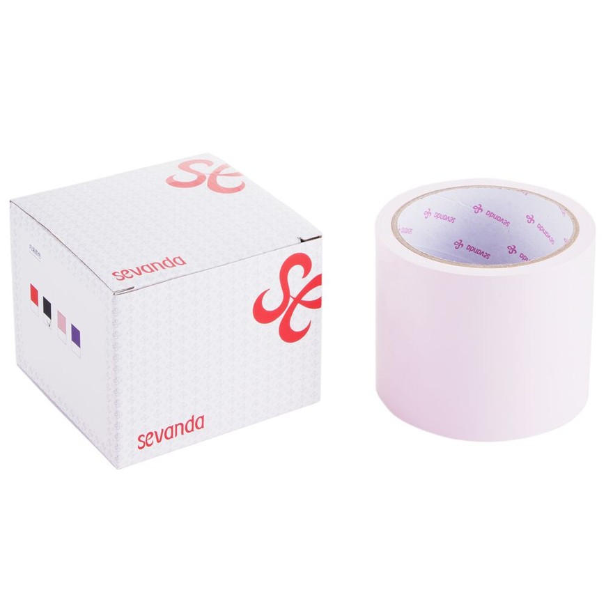 Електростатична стрічка для бондажу LOCKINK SEVANDA Electrostatic Tape Pink 16 м SX0891 фото