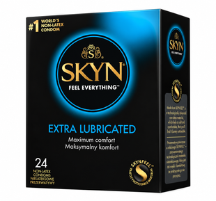 Безлатексні презервативи SKYN Extra Lube 24 шт SOEL24 фото