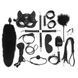 Набір BDSM з 12 елементів Art of Sex Maxi BDSM Set Leather з натуральної шкіри SO7139 фото 2