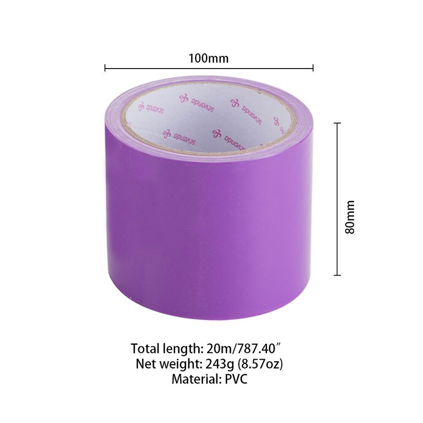 Електростатична стрічка для бондажу LOCKINK SEVANDA Electrostatic Tape Purple 16 м SX0892 фото