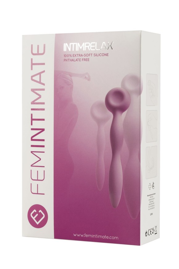 Набір з 3-х вагінальних силіконових розширювачів Femintimate Intimrelax FM20371 фото