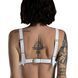 Ліф з натуральної шкіри Feral Feelings Bikini Top White SO9421 фото 3