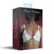 Ліф з натуральної шкіри Feral Feelings Bikini Top White SO9421 фото 4