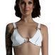 Ліф з натуральної шкіри Feral Feelings Bikini Top White SO9421 фото 2