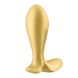 Анальна смартпробка з вібрацією Satisfyer Intensity Plug Gold SO8627 фото 2