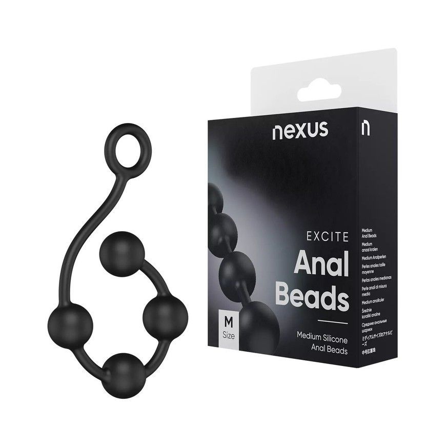 Анальні кульки Nexus Excite Medium Anal Beads SO3071 фото