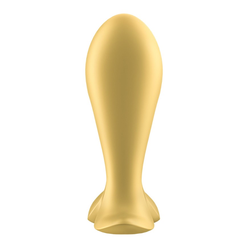 Анальна смартпробка з вібрацією Satisfyer Intensity Plug Gold SO8627 фото